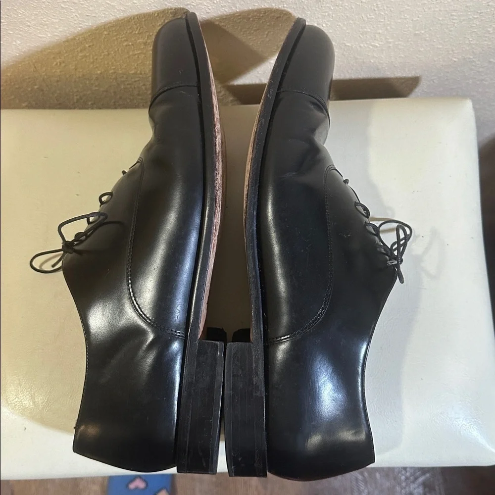 Bostonian Classics First Flex cap-toe oxford dress shoes. Size 14